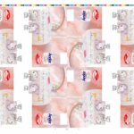 wieszak chromowany na papier
